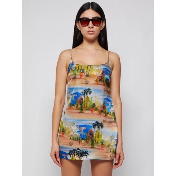 LES BENJAMINS Silk Dress 601 - Picture 1 of 9